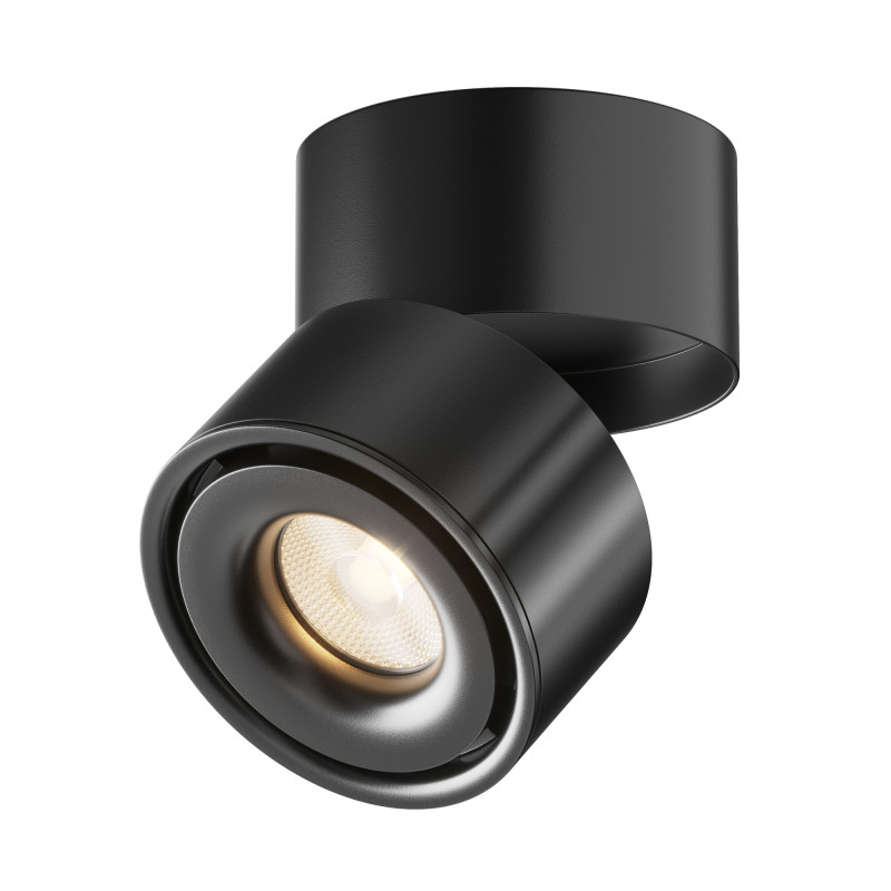 MAYTONI Spot reflektor sufitowy 1punktowy Natynkowy Obrotowy Yin 15W LED 950lm 3000K 90 CRI C084CL-15W3K-B