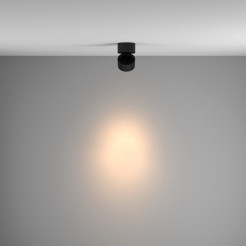 MAYTONI Spot reflektor sufitowy 1punktowy Natynkowy Obrotowy Yin 15W LED 950lm 3000K 90 CRI C084CL-15W3K-B