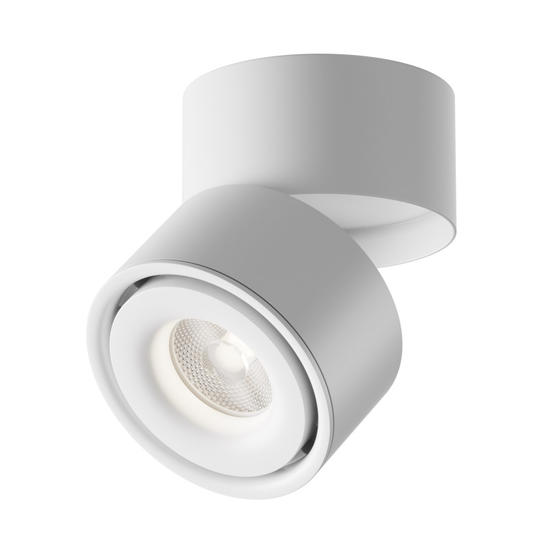 MAYTONI Spot reflektor sufitowy 1punktowy Natynkowy Obrotowy Yin 15W LED 1120lm 4000K 90 CRI C084CL-15W4K-W