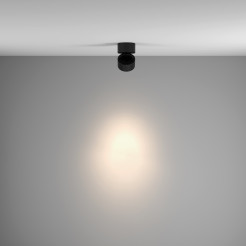 MAYTONI Spot reflektor sufitowy 1punktowy Natynkowy Obrotowy Yin 15W LED 1030lm 4000K 90 CRI C084CL-15W4K-B