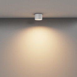 MAYTONI Spot reflektor sufitowy 1punktowy Natynkowy Vega 8W LED 580lm 3000K 90 CRI C089CL-8W3K-W