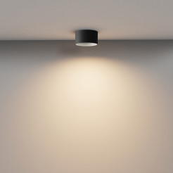 MAYTONI Spot reflektor sufitowy 1punktowy Natynkowy Vega 12W LED 890lm 3000K 90 CRI C089CL-12W3K-B
