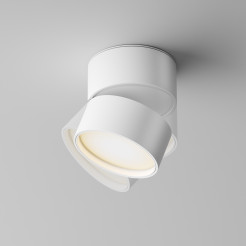 MAYTONI Spot reflektor sufitowy 1punktowy Natynkowy Obrotowy Onda 12W LED 850lm 3000K 80 CRI C024CL-L12W3K