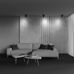 MAYTONI Spot reflektor sufitowy 1punktowy Natynkowy Obrotowy Onda 18W LED 1100lm 4000K 80 CRI C024CL-L18B4K