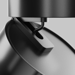 MAYTONI Spot reflektor sufitowy 1punktowy Natynkowy Obrotowy Onda 18W LED 1100lm 4000K 80 CRI C024CL-L18B4K