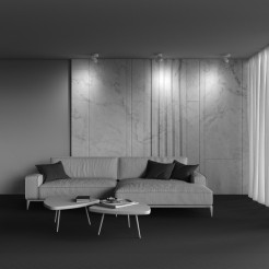 MAYTONI Spot reflektor sufitowy 1punktowy Natynkowy Obrotowy Onda 18W LED 1500lm 3000K 80 CRI C024CL-L18W