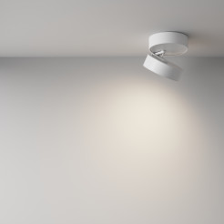 MAYTONI Spot reflektor sufitowy 1punktowy Natynkowy Obrotowy Onda 18W LED 1400lm 4000K 80 CRI C024CL-L18W4K