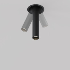 MAYTONI Spot reflektor sufitowy 1punktowy Wbudowany Focus T 7W LED 460lm 3000K 90 CRI C140RS-L200-7W3K-B