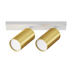 MAYTONI Spot reflektor sufitowy 2punktowy Natynkowy Obrotowy FOCUS S 10W GU10 C051CL-U-2WMG
