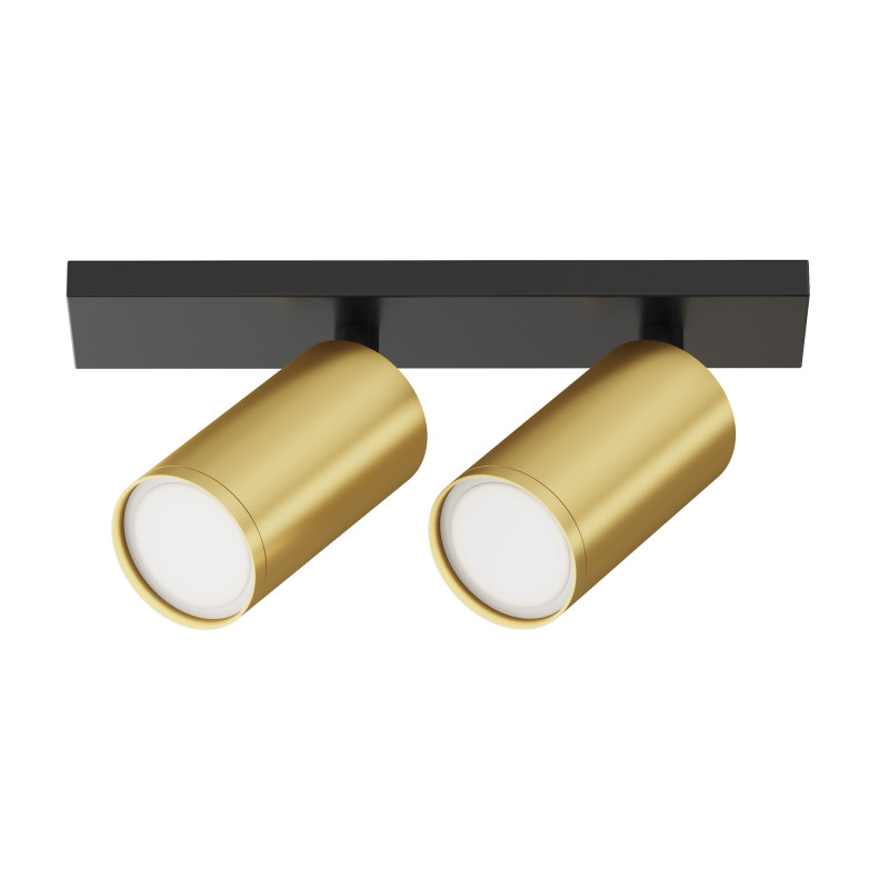 MAYTONI Spot reflektor sufitowy 2punktowy Natynkowy Obrotowy FOCUS S 10W GU10 C051CL-U-02BMG