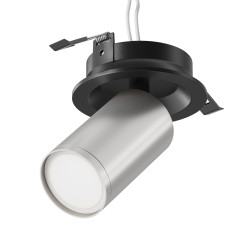 MAYTONI Spot reflektor sufitowy 1punktowy Wbudowany Obrotowy FOCUS S 10W GU10 C048CL-U-1BS