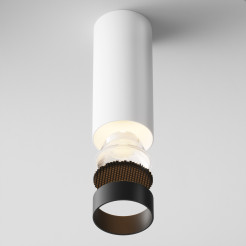 MAYTONI Spot reflektor sufitowy 1punktowy Natynkowy FOCUS LED 12W LED 900lm 3000K 90 CRI Dimmable C056CL-L12W3K-W-D-W