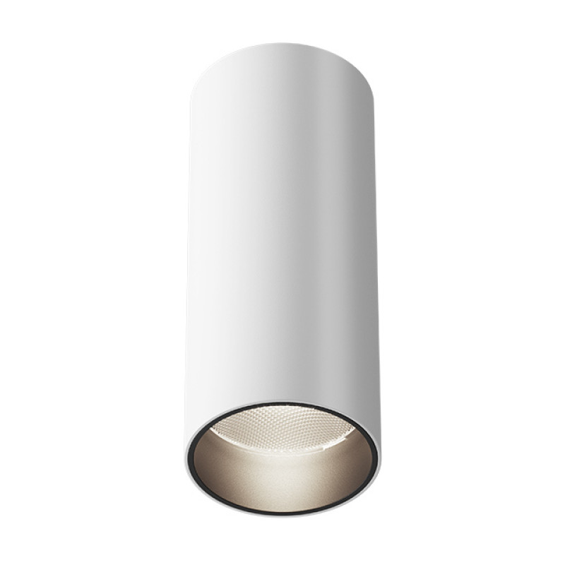 MAYTONI Spot reflektor sufitowy 1punktowy Natynkowy FOCUS LED 12W LED 900lm 4000K 90 CRI Dimmable C056CL-L12W4K-W-D-W