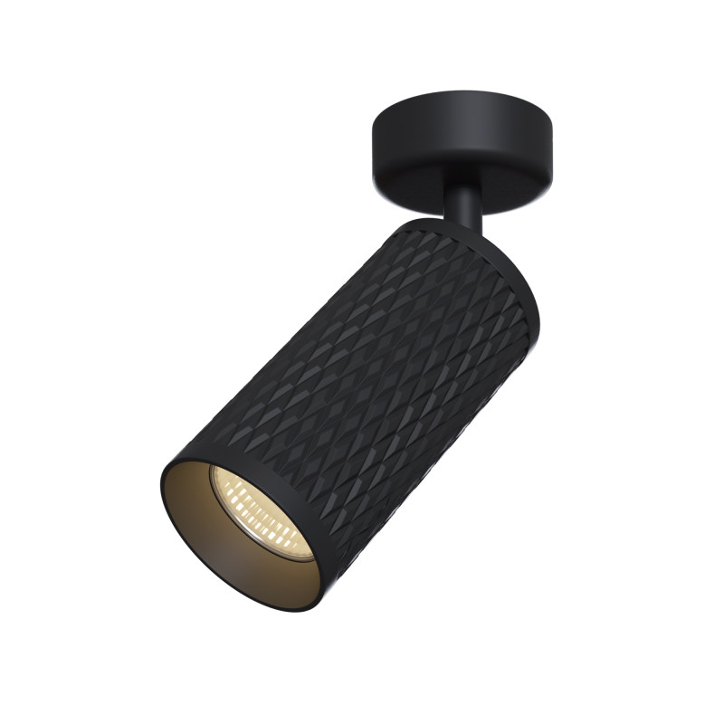 MAYTONI Spot reflektor sufitowy 1punktowy Natynkowy Obrotowy Focus Design 10W GU10 C034CL-01B