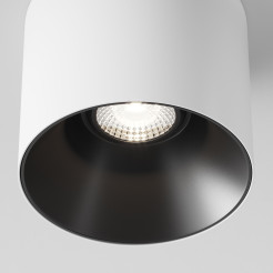 MAYTONI Spot reflektor sufitowy 1punktowy Natynkowy Alfa LED 25W LED 2130lm 4000K 90 CRI C064CL-01-25W4K-RD-WB