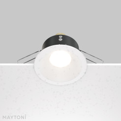 MAYTONI Spot reflektor sufitowy 1punktowy wbudowany Zoom 10W GU10 DL032-2-01W