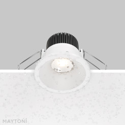 MAYTONI Spot reflektor sufitowy 1punktowy Wbudowany Zoom 6W LED 440lm 4000K 90 CRI Dimmable DL034-01-06W4K-D-W