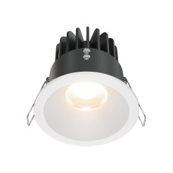 MAYTONI Spot reflektor sufitowy 1punktowy Wbudowany Zoom 12W LED 910lm 3000K 90 CRI Dimmable DL034-L12W3K-D-W