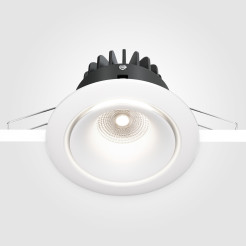 MAYTONI Spot reflektor sufitowy 1punktowy Wbudowany Yin 12W LED 960lm 4000K 90 CRI DL031-L12W4K-W