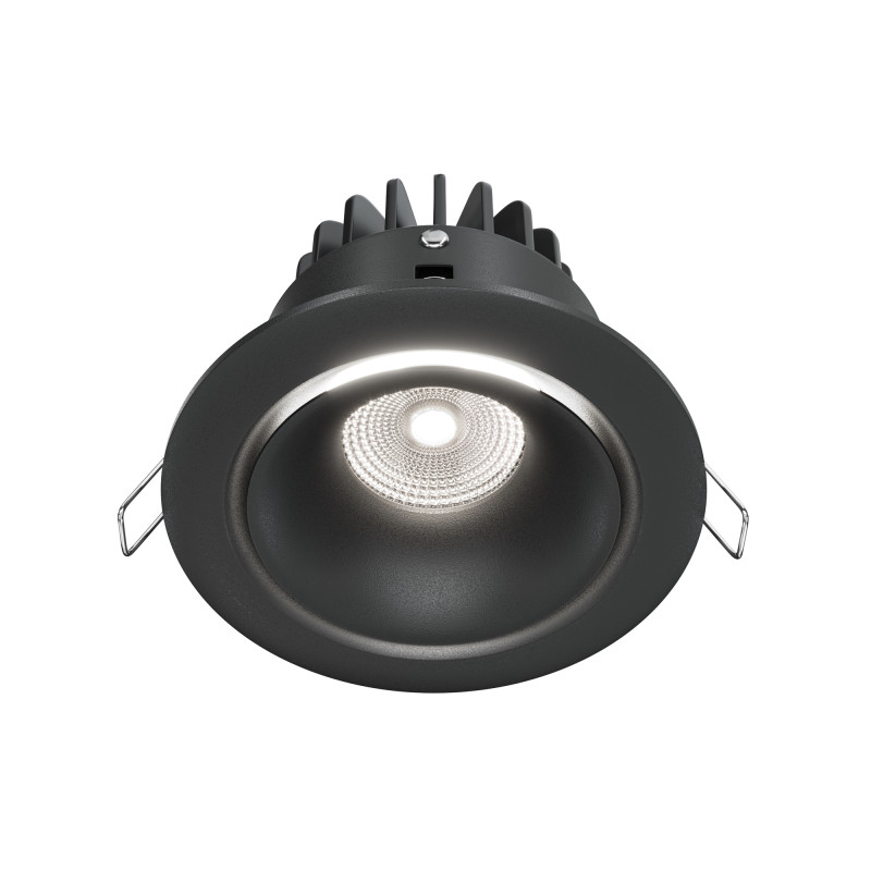 MAYTONI Spot reflektor sufitowy 1punktowy Wbudowany Yin 12W LED 830lm 4000K 90 CRI DL031-L12W4K-B