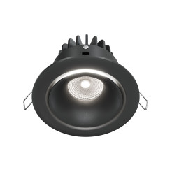 MAYTONI Spot reflektor sufitowy 1punktowy Wbudowany Yin 12W LED 820lm 4000K 90 CRI Dimmable DL031-L12W4K-D-B