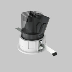 MAYTONI Spot reflektor sufitowy 1punktowy Wbudowany Wise 7W LED 400lm 3000K 90 CRI DL057-7W3K-W