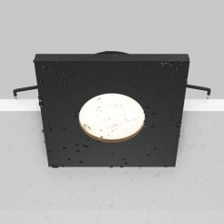 MAYTONI Spot reflektor sufitowy 1punktowy Wbudowany Stark 10W GU10 DL083-01-GU10-SQ-B