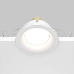 MAYTONI Spot reflektor sufitowy 1punktowy wbudowany Slim 10W GU10 DL027-2-01W