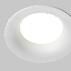 MAYTONI Spot reflektor sufitowy 1punktowy Wbudowany Slim 10W GU10 DL088-GU10-RD-W