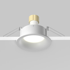 MAYTONI Spot reflektor sufitowy 1punktowy Wbudowany Slim 10W GU10 DL088-GU10-RD-W