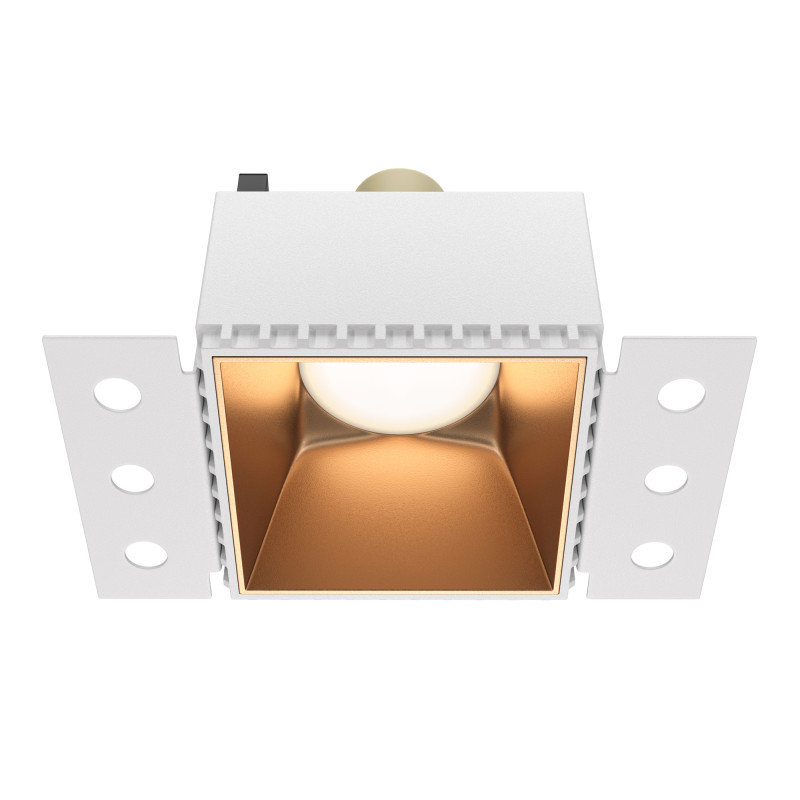 MAYTONI Spot reflektor sufitowy 1punktowy Wbudowany Share 10W GU10 DL051-01-GU10-SQ-WMG