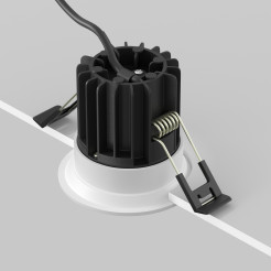 MAYTONI Spot reflektor sufitowy 1punktowy Wbudowany Round 7W LED 450lm 3000K 90 CRI DL058-7W3K-W