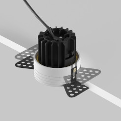 MAYTONI Spot reflektor sufitowy 1punktowy Wbudowany Round 7W LED 480lm 3000K 90 CRI DL058-7W3K-TRS-BS