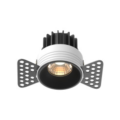 MAYTONI Spot reflektor sufitowy 1punktowy Wbudowany Round 7W LED 450lm 3000K 90 CRI DL058-7W3K-TRS-B