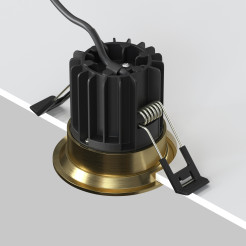 MAYTONI Spot reflektor sufitowy 1punktowy Wbudowany Round 7W LED 460lm 3000K 90 CRI DL058-7W3K-BS