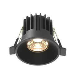 MAYTONI Spot reflektor sufitowy 1punktowy Wbudowany Round 7W LED 450lm 3000K 90 CRI DL058-7W3K-B