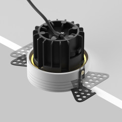 MAYTONI Spot reflektor sufitowy 1punktowy Wbudowany Round 12W LED 920lm 3000K 90 CRI DL058-12W3K-TRS-BS