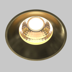 MAYTONI Spot reflektor sufitowy 1punktowy Wbudowany Round 12W LED 920lm 3000K 90 CRI DL058-12W3K-TRS-BS