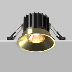 MAYTONI Spot reflektor sufitowy 1punktowy Wbudowany Round 12W LED 930lm 3000K 90 CRI DL058-12W3K-BS