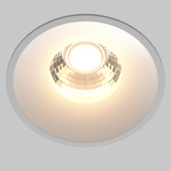 MAYTONI Spot reflektor sufitowy 1punktowy Wbudowany Round 12W LED 920lm 3000K 90 CRI DL058-12W3K-W