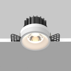MAYTONI Spot reflektor sufitowy 1punktowy Wbudowany Round 12W LED 920lm 3000K 90 CRI DL058-12W3K-TRS-W