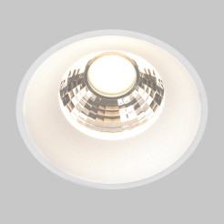 MAYTONI Spot reflektor sufitowy 1punktowy Wbudowany Round 12W LED 920lm 3000K 90 CRI DL058-12W3K-TRS-W