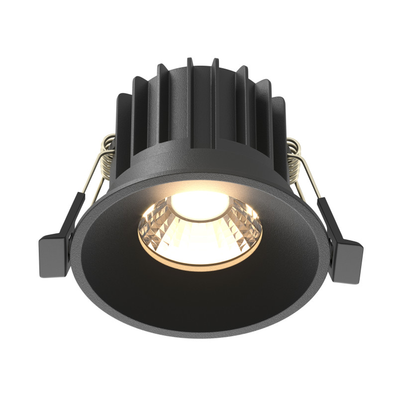 MAYTONI Spot reflektor sufitowy 1punktowy Wbudowany Round 12W LED 910lm 3000K 90 CRI DL058-12W3K-B