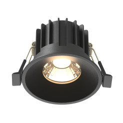 MAYTONI Spot reflektor sufitowy 1punktowy Wbudowany Round 12W LED 910lm 3000K 90 CRI DL058-12W3K-B