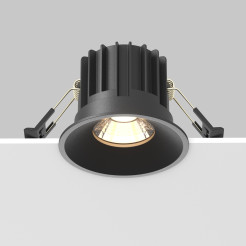 MAYTONI Spot reflektor sufitowy 1punktowy Wbudowany Round 12W LED 910lm 3000K 90 CRI DL058-12W3K-B