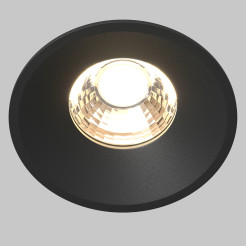 MAYTONI Spot reflektor sufitowy 1punktowy Wbudowany Round 12W LED 910lm 3000K 90 CRI DL058-12W3K-B