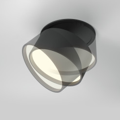 MAYTONI Lampa wbudowana Onda LED DL024-12W-DTW-B