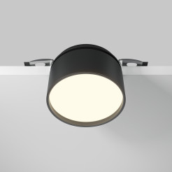 MAYTONI Lampa wbudowana Onda LED DL024-12W-DTW-B