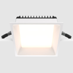 MAYTONI Spot reflektor sufitowy 1punktowy Wbudowany Okno 18W LED 1400lm 4000K 80 CRI DL054-18W4K-W
