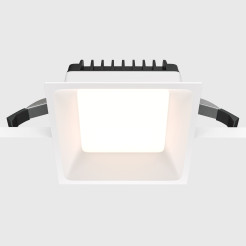 MAYTONI Spot reflektor sufitowy 1punktowy Wbudowany Okno 12W LED 900lm 3000K 80 CRI DL056-12W3K-W